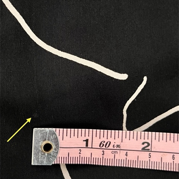 Babaton Pants Fox Print Sz 2 Black Tan Classic Baggy Fit‎ Tapered Leg Aritzia - Picture 16 of 16